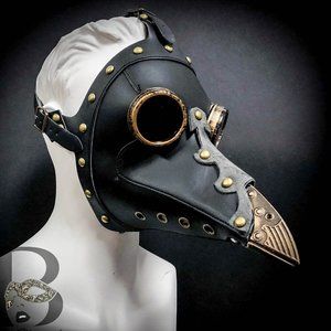 STEAMPUNK MASK PLAGUE DOCTOR MASK BIRD FACE MASK